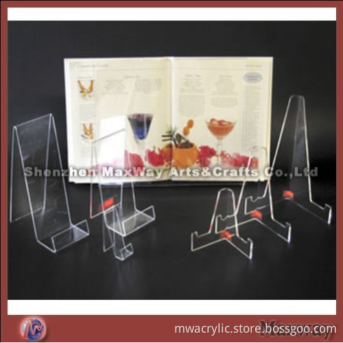 Various Ingenious Clear Acrylic Brochure/Leaflet/Book Display Holder/Stand
